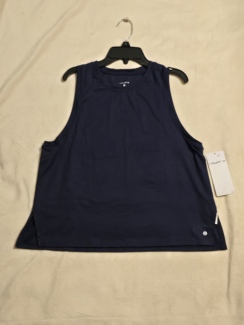 Layer 8 Navy Women’s Athletic Tank Top